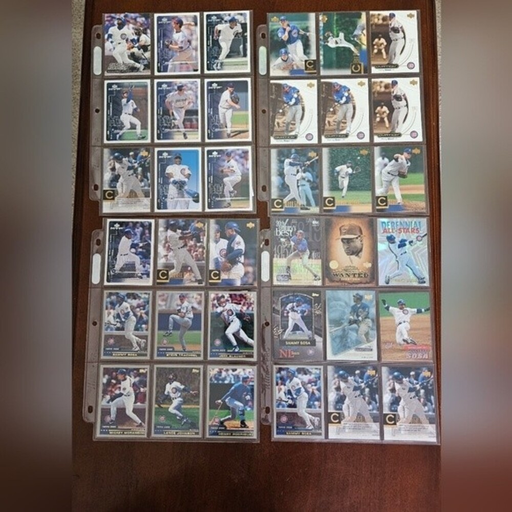 MLB Chicago Cubs Card Collection